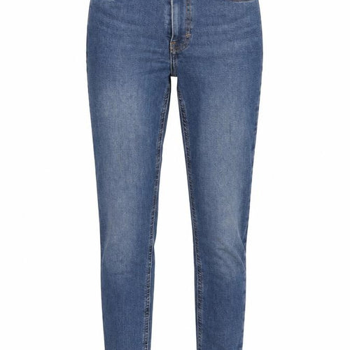 Topshop Womens Blue Cotton Skinny Jeans Size 24 in L32 in Regular Zip