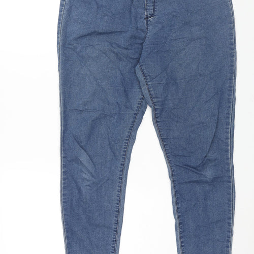 Exact Womens Blue Cotton Jegging Jeans Size 12 L28 in Regular