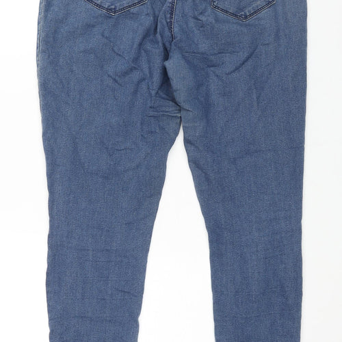 Exact Womens Blue Cotton Jegging Jeans Size 12 L28 in Regular