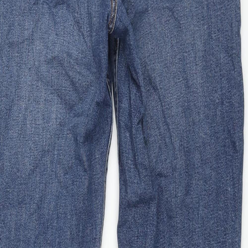 Colin's Womens Blue Cotton Tapered Jeans Size 30 in L29 in Regular Zip