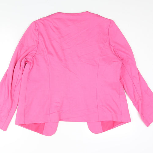 Classic Womens Pink Jacket Size 14