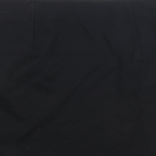 Marks and Spencer Womens Black Viscose A-Line Skirt Size 12