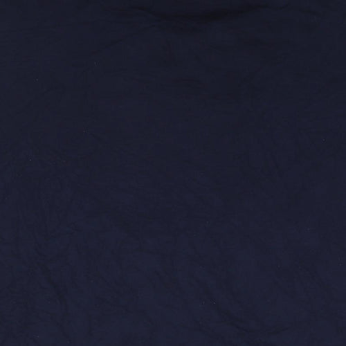 EWM Womens Blue Polyester Basic Blouse Size 18 Round Neck - Lace Front Size 18-20