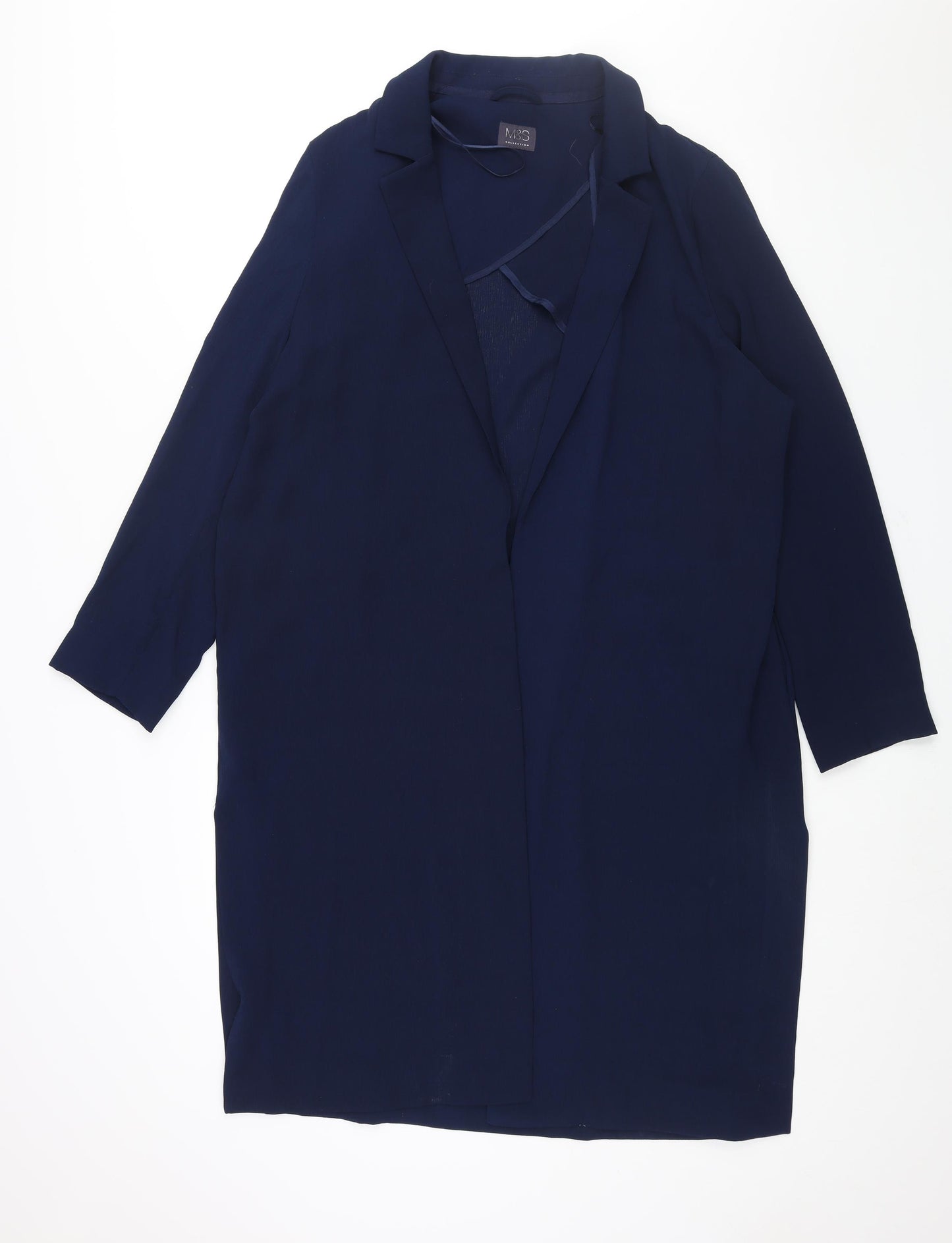 Marks and Spencer Womens Blue Kimono Jacket Size 18