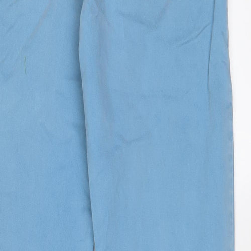 Brocks Mens Blue Cotton Straight Jeans Size 32 in L30 in Regular Zip