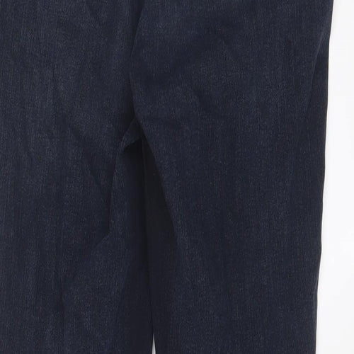 NEXT Womens Blue Cotton Skinny Jeans Size 30 in L30 in Regular Zip