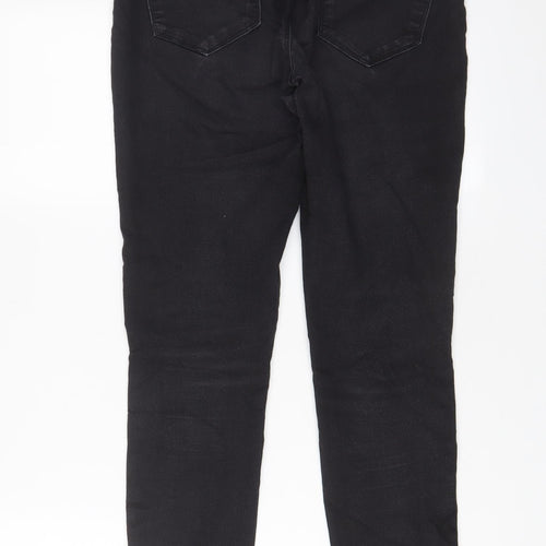 TU Womens Grey Cotton Jegging Jeans Size 12 L20.5 in Regular