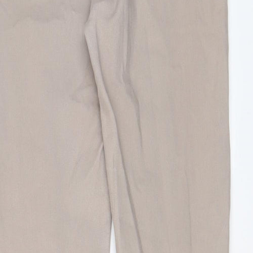 Peacocks Womens Beige Cotton Jegging Jeans Size 10 L28 in Regular