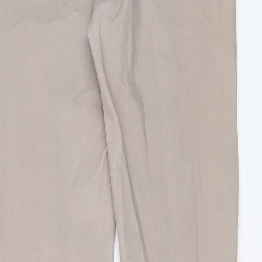 Peacocks Womens Beige Cotton Jegging Jeans Size 10 L28 in Regular
