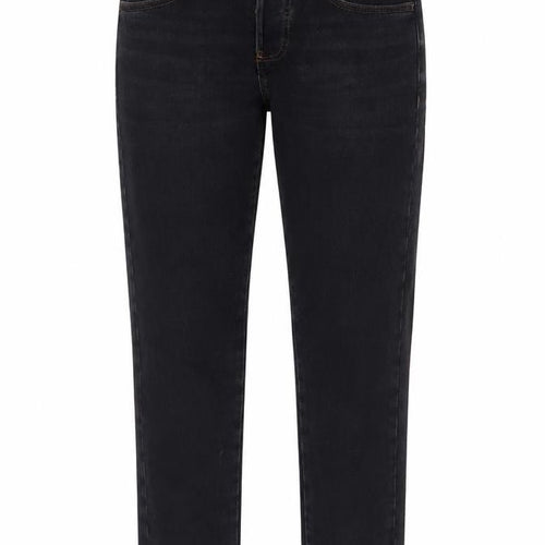 COLLUSION Womens Black Cotton Straight Jeans Size 28 in L29 in Regular Zip