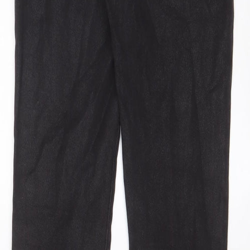 Superfine Womens Black Cotton Skinny Jeans Size 25 in L30 in Regular Zip