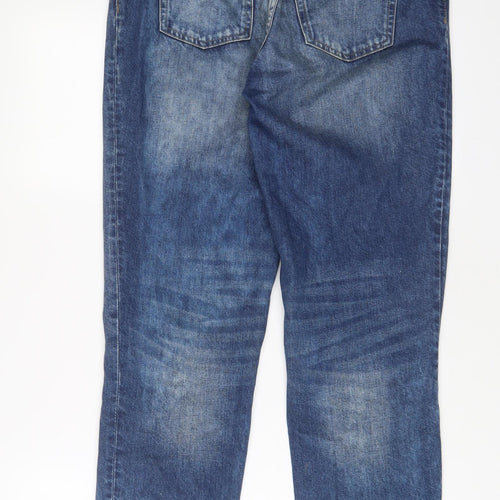 Cheap Monday Womens Blue Cotton Straight Jeans Size 29 in L34 in Regular Zip