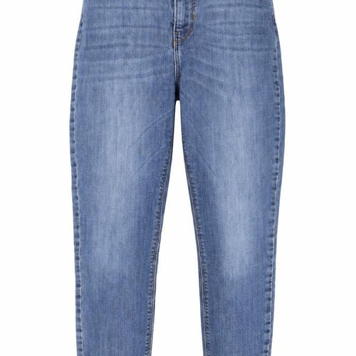 Only Womens Blue Cotton Straight Jeans Size 23 in L32 in Regular Zip