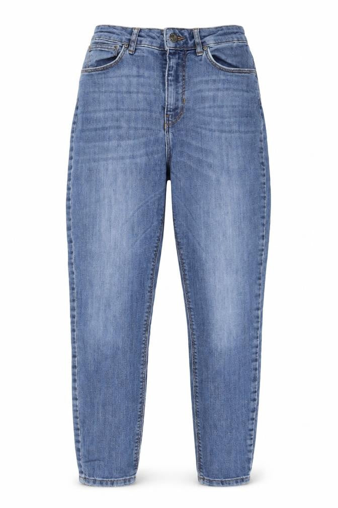 Only Womens Blue Cotton Straight Jeans Size 23 in L32 in Regular Zip