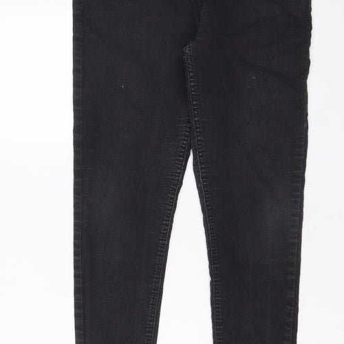 Marks and Spencer Womens Grey Cotton Jegging Jeans Size 12 L27 in Regular