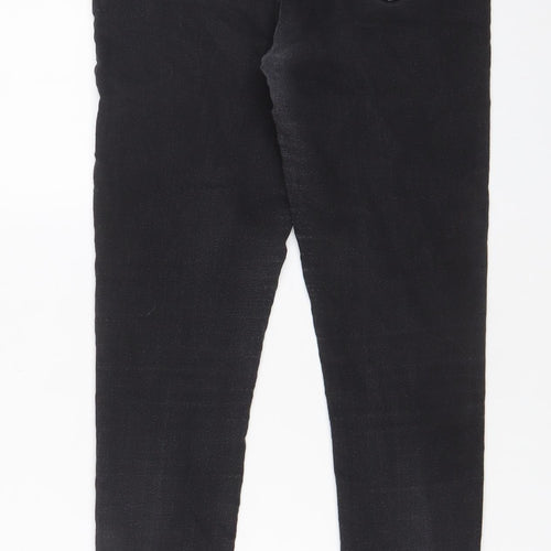 Marks and Spencer Womens Grey Cotton Jegging Jeans Size 12 L27 in Regular