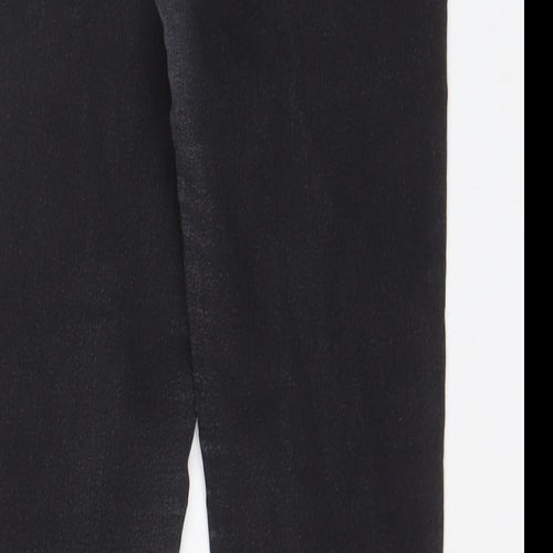 Marks and Spencer Womens Grey Cotton Jegging Jeans Size 12 L27 in Regular