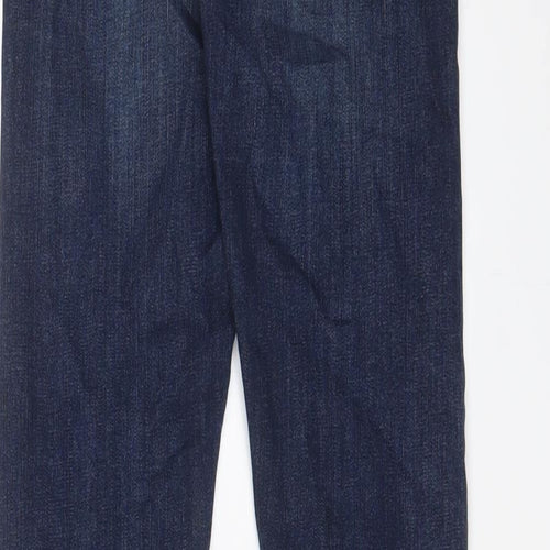 Topshp Womens Blue Cotton Skinny Jeans Size 26 in L32 in Regular Zip