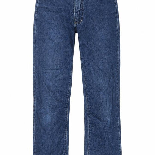 Angels Womens Blue Cotton Straight Jeans Size 26 in L32 in Regular Zip