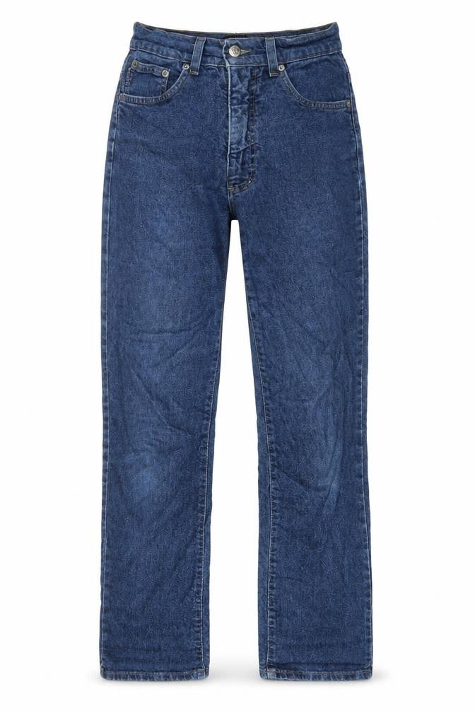 Angels Womens Blue Cotton Straight Jeans Size 26 in L32 in Regular Zip