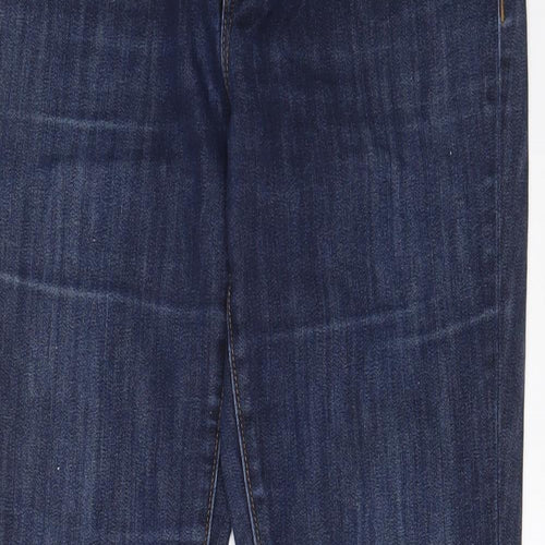 Gap Womens Blue Cotton Skinny Jeans Size 10 L29 in Regular Zip