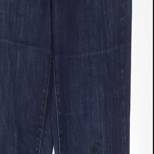 Gap Womens Blue Cotton Skinny Jeans Size 10 L29 in Regular Zip