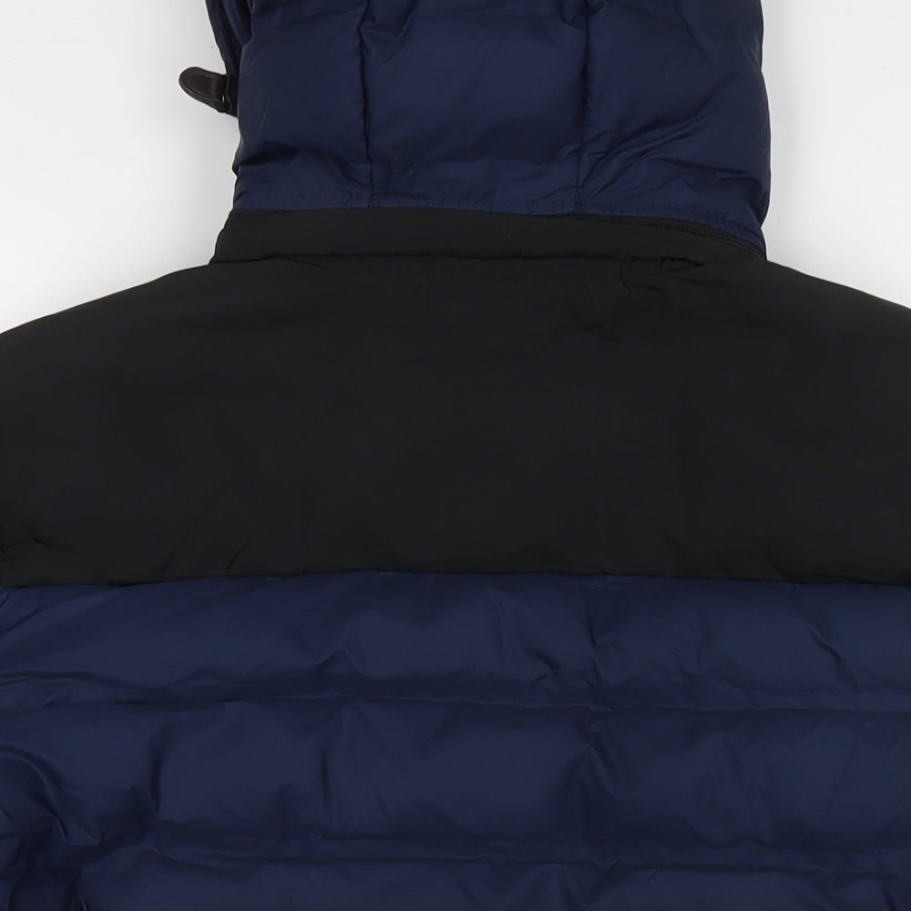 Anapurna Mens Blue Puffer Jacket Jacket Size M Zip