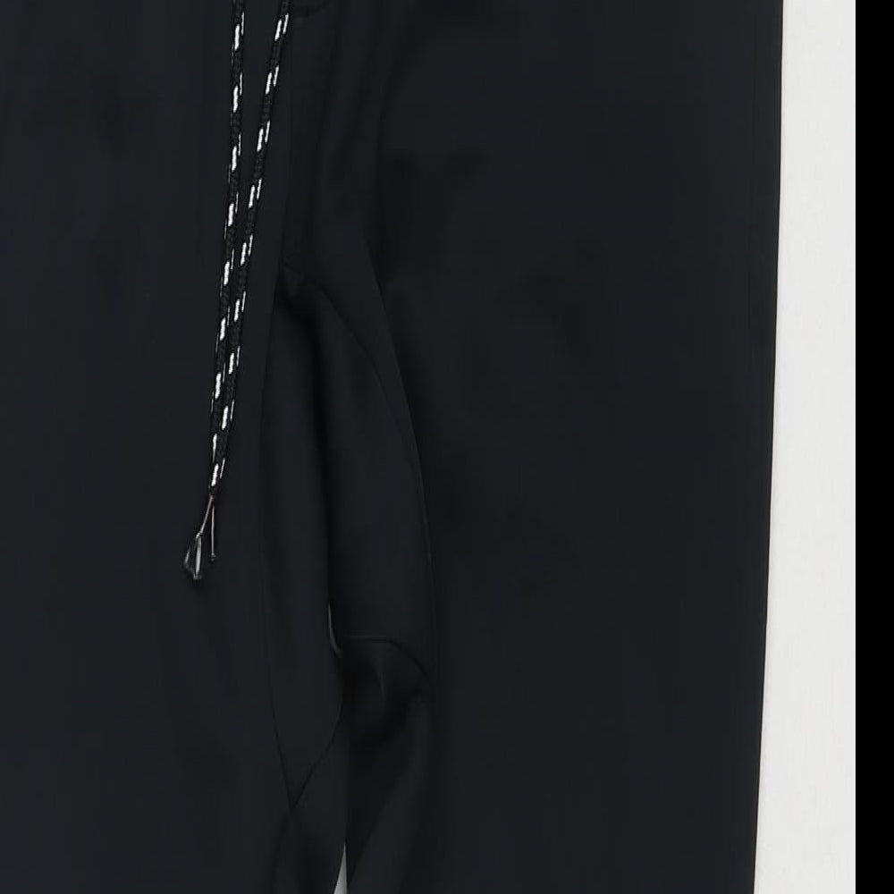 Under armour Mens Black Polyester Jogger Trousers Size S L27 in Regular Drawstring