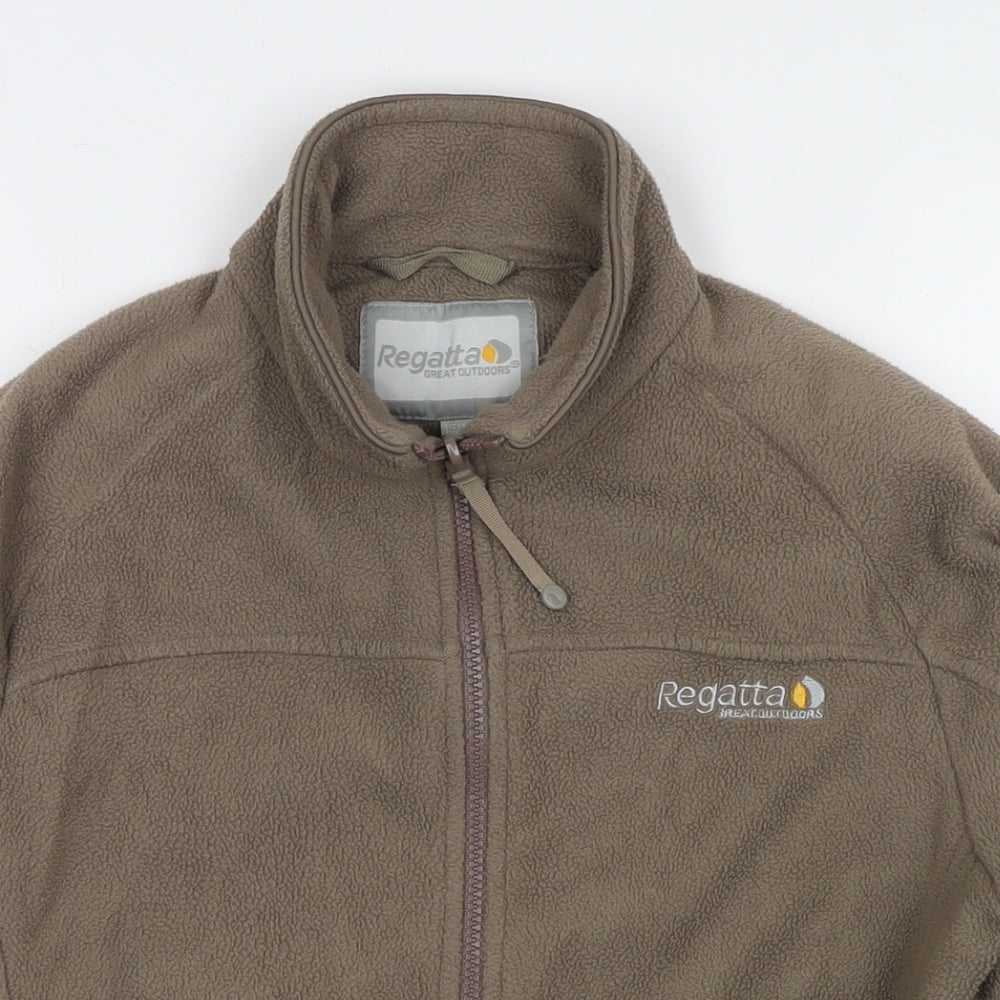 Regatta Womens Brown Jacket Size 12 Zip