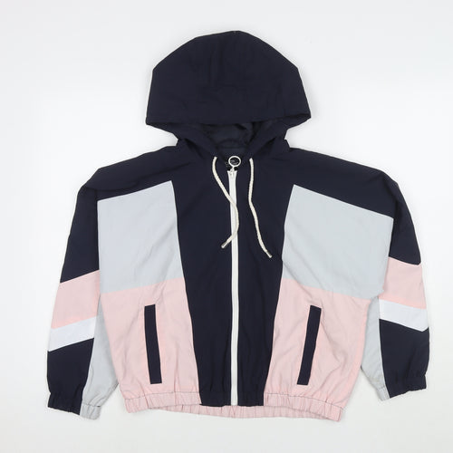 Topshop Womens Multicoloured Jacket Size XS Zip
