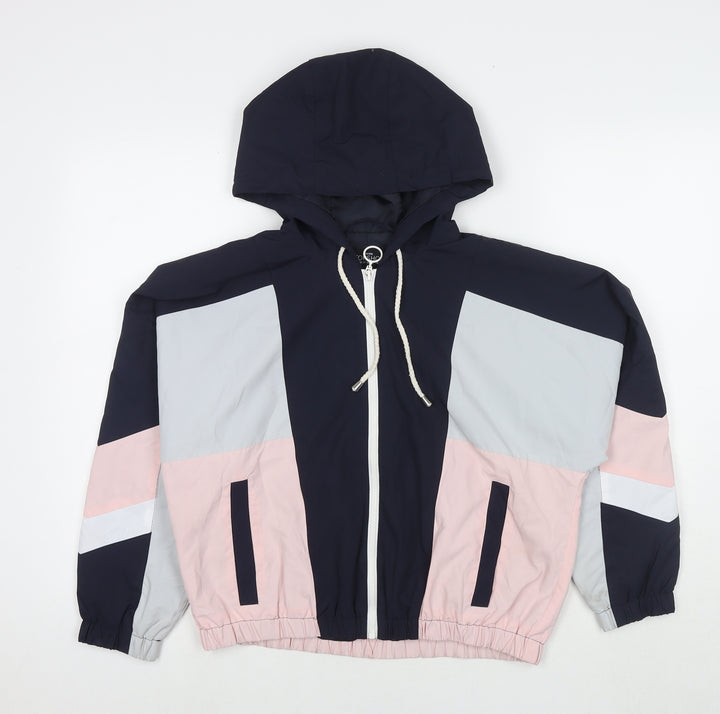 Topshop Womens Multicoloured Jacket Size XS Zip