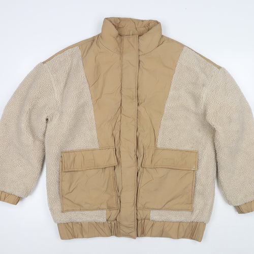 Pacific Republic Womens Brown Jacket Size M Zip