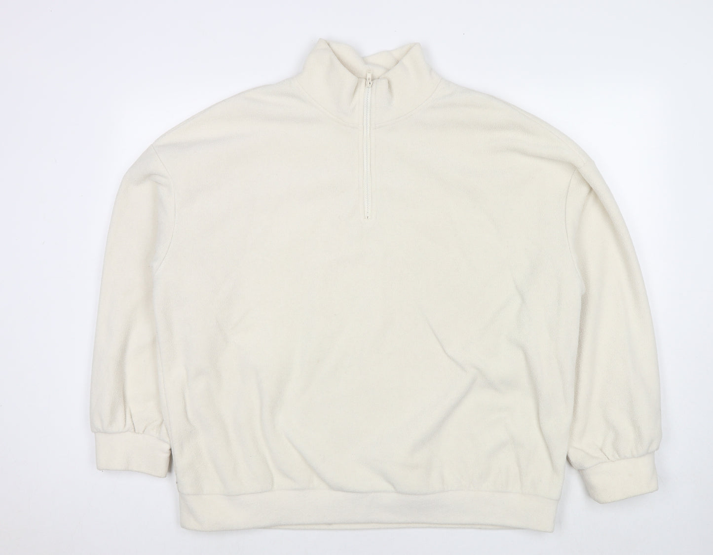 Dazy Womens Ivory Polyester Pullover Sweatshirt Size XL Pullover