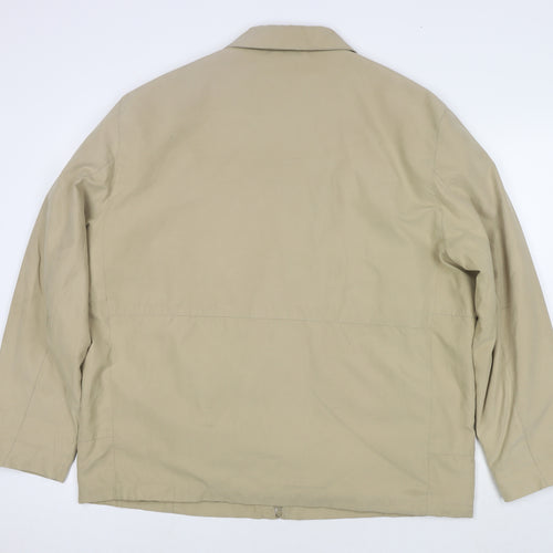 Wellington Mens Brown Jacket Size S Zip