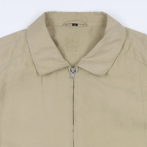 Wellington Mens Brown Jacket Size S Zip