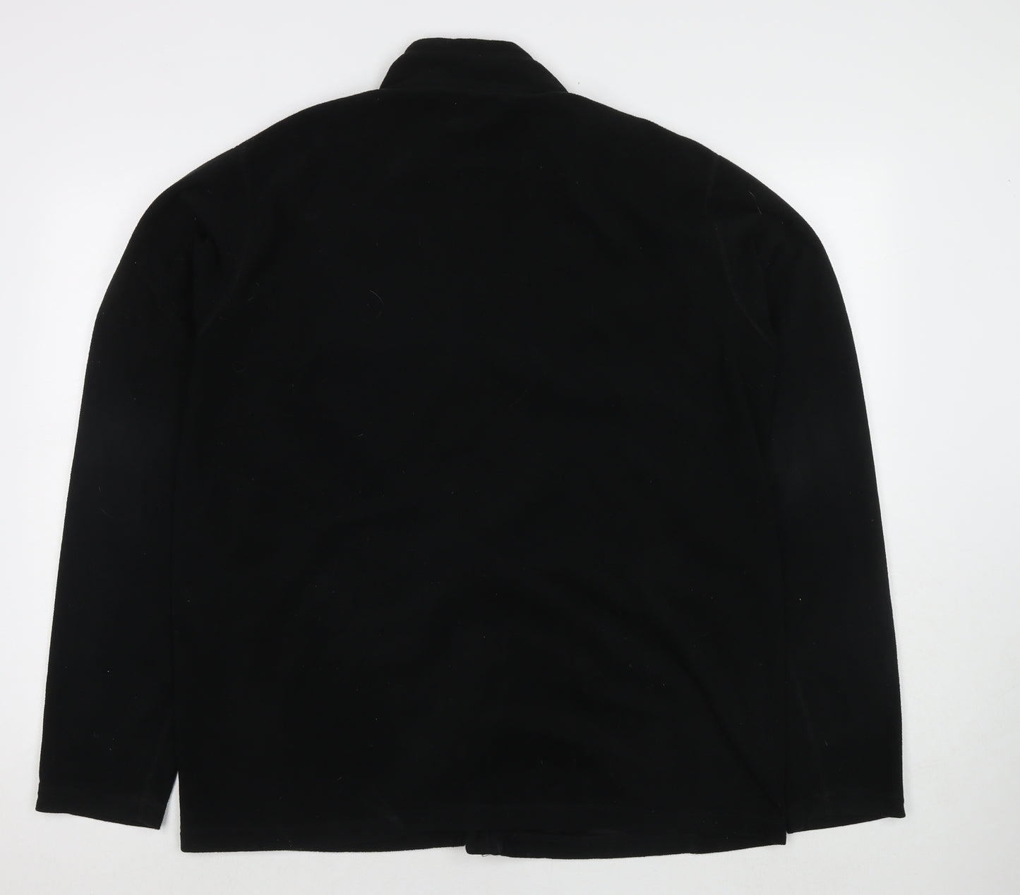 Eddie Bauer Mens Black Jacket Size XL Zip