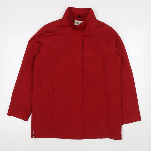 SCL Sport Womens Red Jacket Size 8 Zip