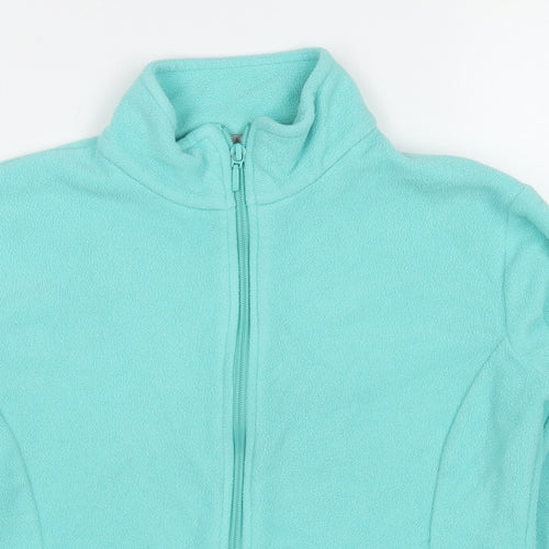 Marks and Spencer Womens Blue Jacket Size 10 Zip
