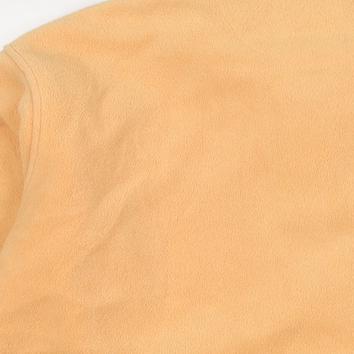 Fabrizio Womens Orange Jacket Size M Zip - Size M/L