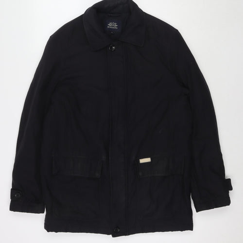 Bosideng Mens Black Parka Jacket Size S Zip