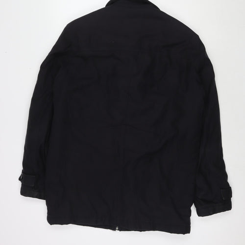 Bosideng Mens Black Parka Jacket Size S Zip