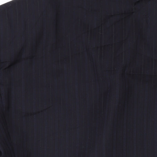 Varteks Mens Black Polyester Jacket Suit Jacket Size 42 Regular