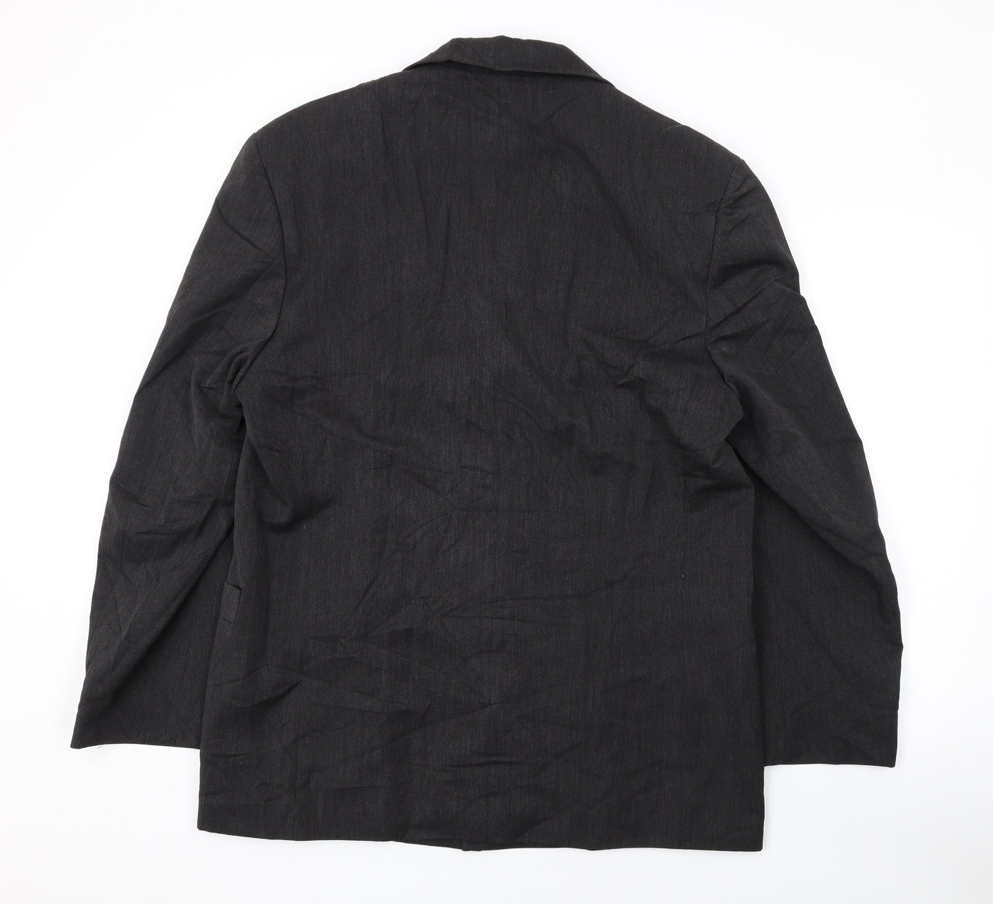 Copperstone Mens Grey Polyester Jacket Suit Jacket Size 42 Regular