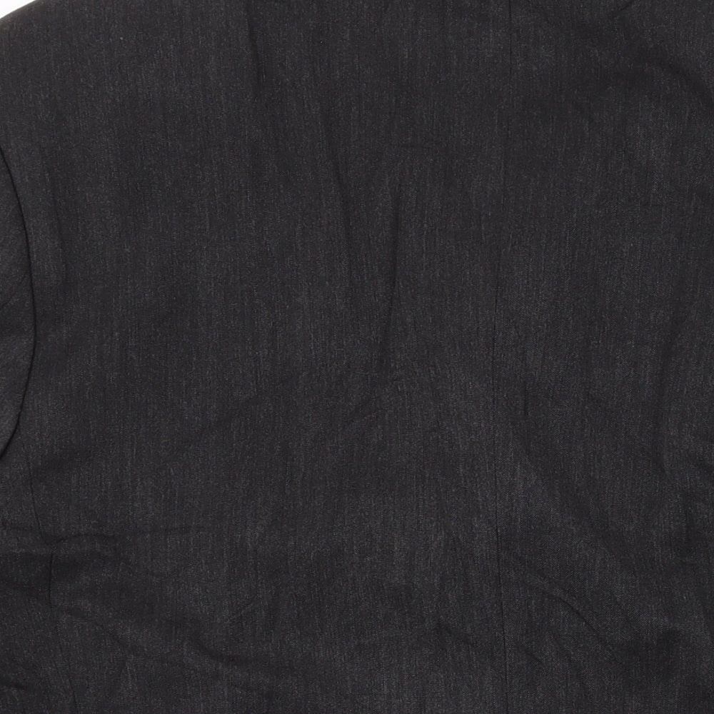 Copperstone Mens Grey Polyester Jacket Suit Jacket Size 42 Regular