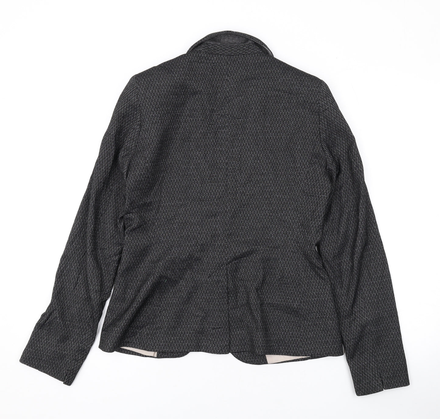 NEXT Womens Grey Jacket Blazer Size 8 Button