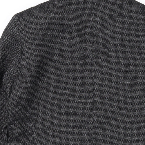 NEXT Womens Grey Jacket Blazer Size 8 Button