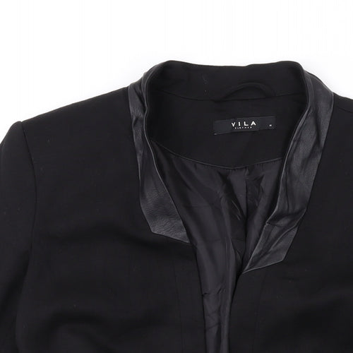 VILA Womens Black Jacket Blazer Size M