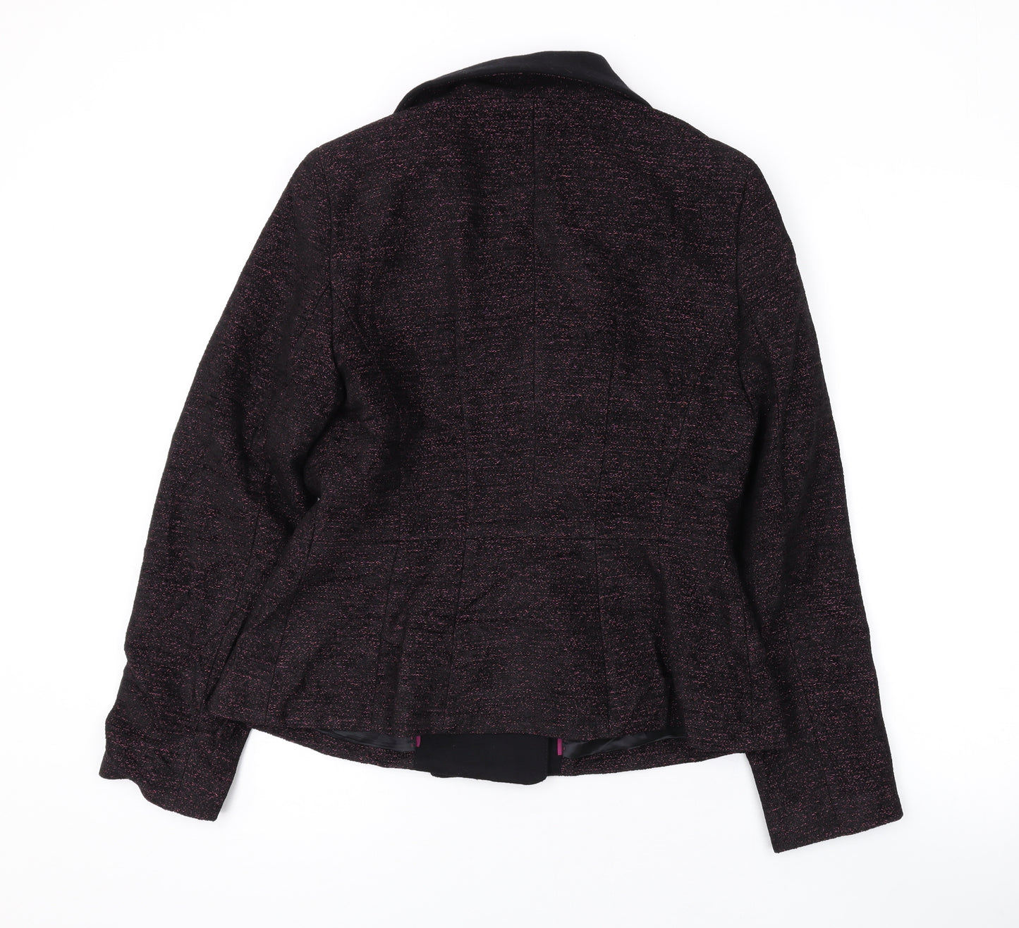 Viyella Womens Purple Jacket Size 10 Button