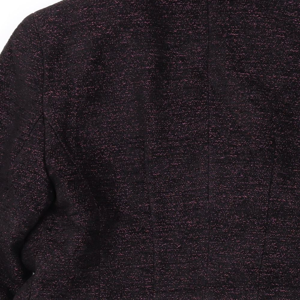 Viyella Womens Purple Jacket Size 10 Button