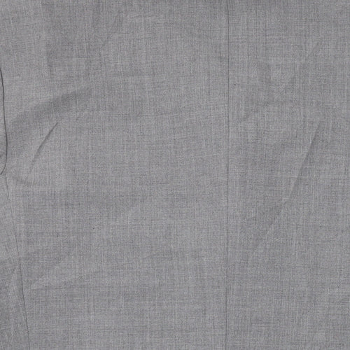 River Island Mens Grey Polyester Jacket Suit Jacket Size 40 Regular